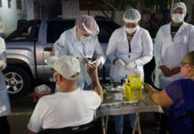 Alunos de Enfermagem da Unifadra realizam atividades de prevenção à saúde