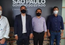 André Lemos prefeito eleito de Dracena, visita CDHU e FIESP