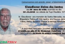 Falecimento 21/12/20