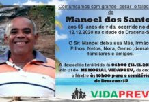 Falecimentos 13/12/20