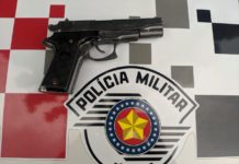 Polícia Militar apreende três adolescentes e simulacro de arma de fogo em tentativa de furto