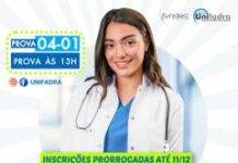 Unifadra prorroga inscrições para vestibular de Medicina