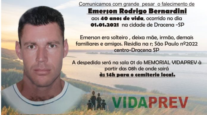 Falecimentos 02/01/21