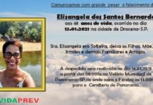 Falecimento 14/01/21
