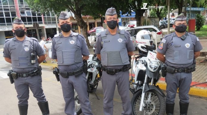 25º BPM/I EM AÇÃO: Em Dracena, Polícia Militar reativa programa de policiamento com Motos no Trânsito