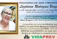 Falecimento 05/01/21