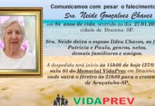 Falecimentos 27/01/21