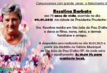 Falecimentos 09/01/21