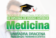 Unifadra/Fundec abre inscrições de Processo Seletivo de Medicina para portadores de diploma