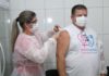 Enfermeiro é o primeiro Guataporanguense a receber a dose da CoronaVac