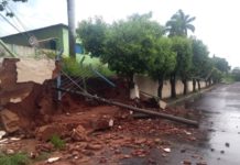 Chuva forte causa estragos em diversos locais de Pacaembu