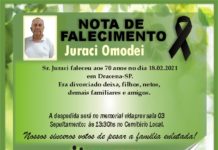 Falecimento 18/02/21