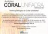 Inscrições abertas para o Coral Unifadra