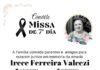 Convite para Missa de Sétimo Dia on line