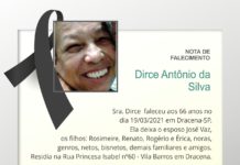 Falecimento 19/03/21