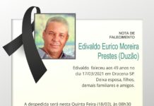 Falecimentos 17/03/21