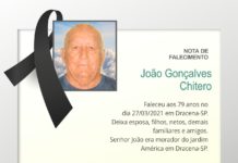 Falecimentos 27/03/21