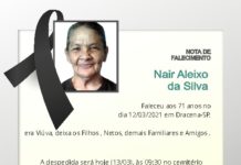 Falecimentos 13/03/21