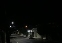 Rua Bolívia tem lâmpadas queimadas há meses