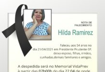 Falecimentos 21/04/21