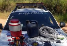 Polícia Militar prende homem por furto em Propriedade Rural em Junqueirópolis