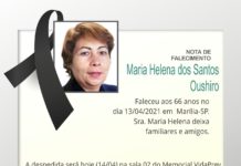 Falecimentos 14/04/21