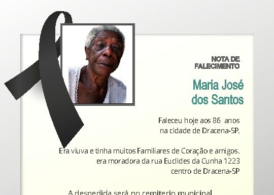 Falecimentos 01/04/21-
