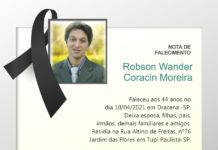 Falecimentos 10/04/21