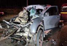 MORADOR DE DRACENA: Homem morre após bater caminhonete na traseira de caminhão na Rodovia Raposo Tavares