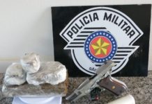 Em operação conjunta, Polícias Militar e Civil prendem homem por Tráfico de Drogas e porte ilegal de Arma de Fogo em Dracena