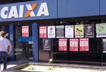 Funcionários da Caixa anunciam greve a partir desta terça-feira