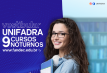 Inscrições abertas para o Vestibular de Inverno da UNIFADRA/FUNDEC de Dracena