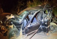 Acidente grave na SP-563 próximo a Tupi Paulista com uma vítima fatal