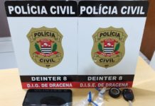 Polícia Civil prende dono de Lava-Rápido suspeito de Tráfico de Drogas em Dracena