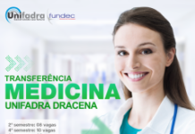 Medicina: Unifadra Dracena abre inscrições para transferência por análise de currículo