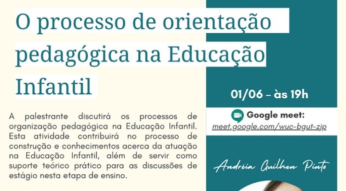 Unifadra realizará palestra sobre a orientação pedagógica na Educação Infantil