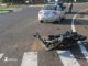 Colisão traseira com vítima no trevo da Avenida Washington Luiz em Dracena