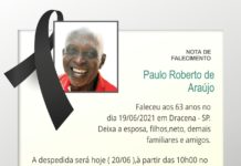 Falecimentos 20/06/21