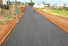 Trechos das Ruas Irradiação e Tomé de Souza são pavimentados