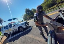 Enfermeiro com veículo placas de Dracena é preso em flagrante com Drogas na SP-270