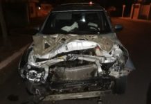 SP-294: Após bater pick-up em bitrem, motorista foge e se esconde em mata, mas acaba preso