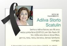 Falecimentos 22/07/21