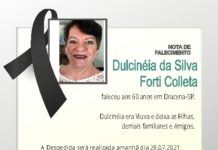 Falecimentos 25/07/21