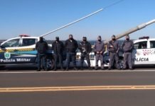 Policiais Militares do Estado de São Paulo e Mato Grosso do Sul se encontram em operações distintas