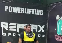 Gelsinho Maromba é campeão brasileiro Powerlifting supino e levantamento terra GPC