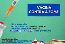VACINA COVID 19: Nesta terça-feira para a faixa etária de 30 anos