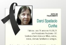 Falecimentos 16/08/21