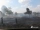 Incêndio destrói grande área na região oeste de Dracena