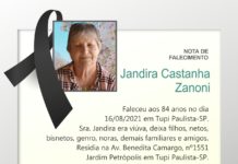 Falecimentos 16/08/21