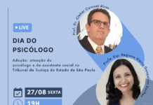 Unifadra convida para a live Adoção: atuação do psicólogo e do assistente social no Tribunal de Justiça do Estado de São Paulo